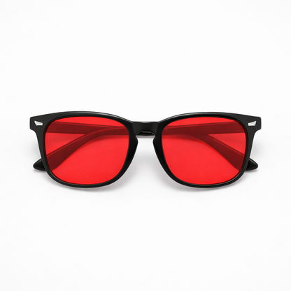 RL-01 Red Lens Glasses - Nattlinser