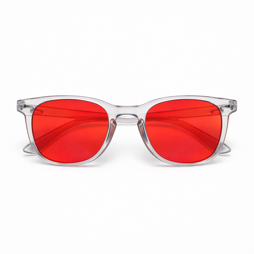 RL-01 Red Lens Glasses - Nattlinser