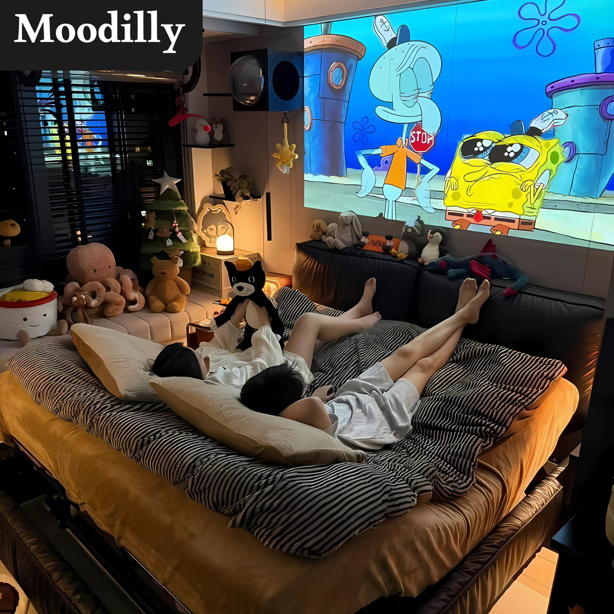 Mini 4K Hjemmekino-projektor